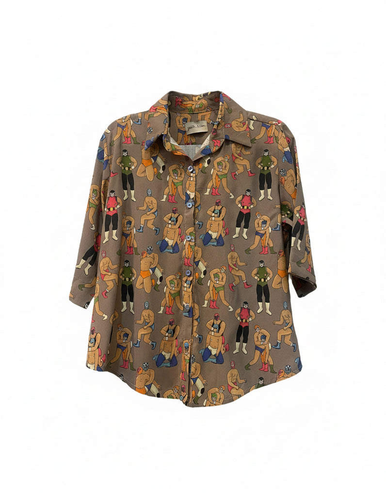 Guayabera Caba luchadores