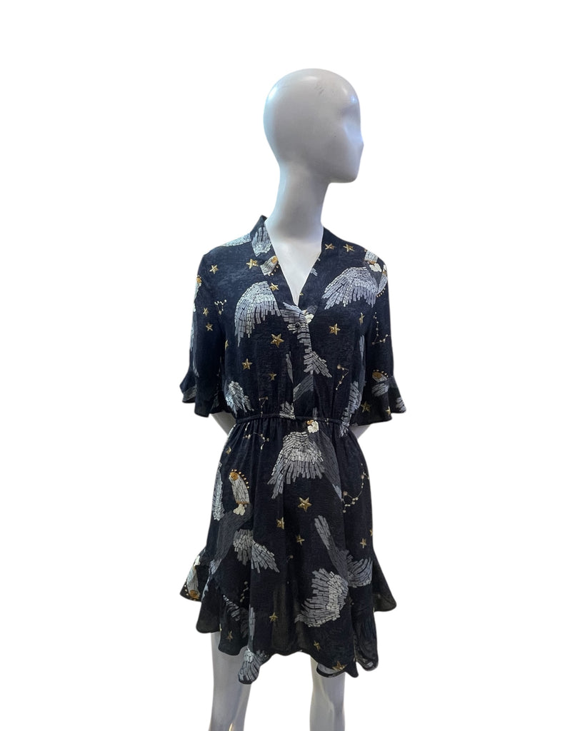 Vestido Cruzita gris tucán