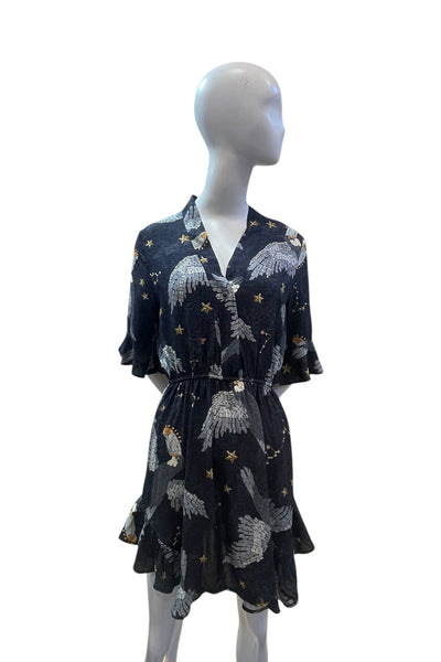 Vestido Cruzita gris tucán