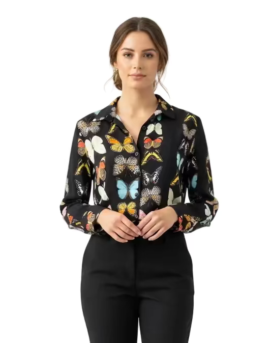 Blusa Olga mariposa