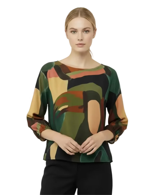 Blusa Ana María tucán