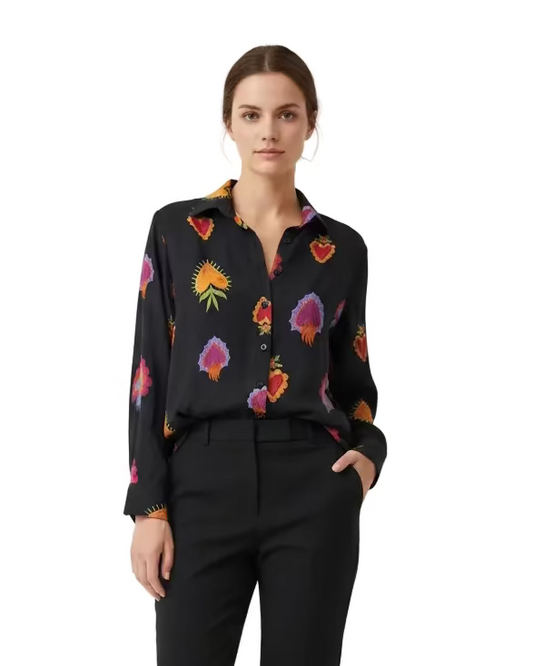 Blusa Teresa corazón