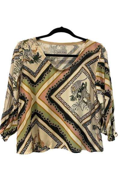 Blusa Mika salvaje