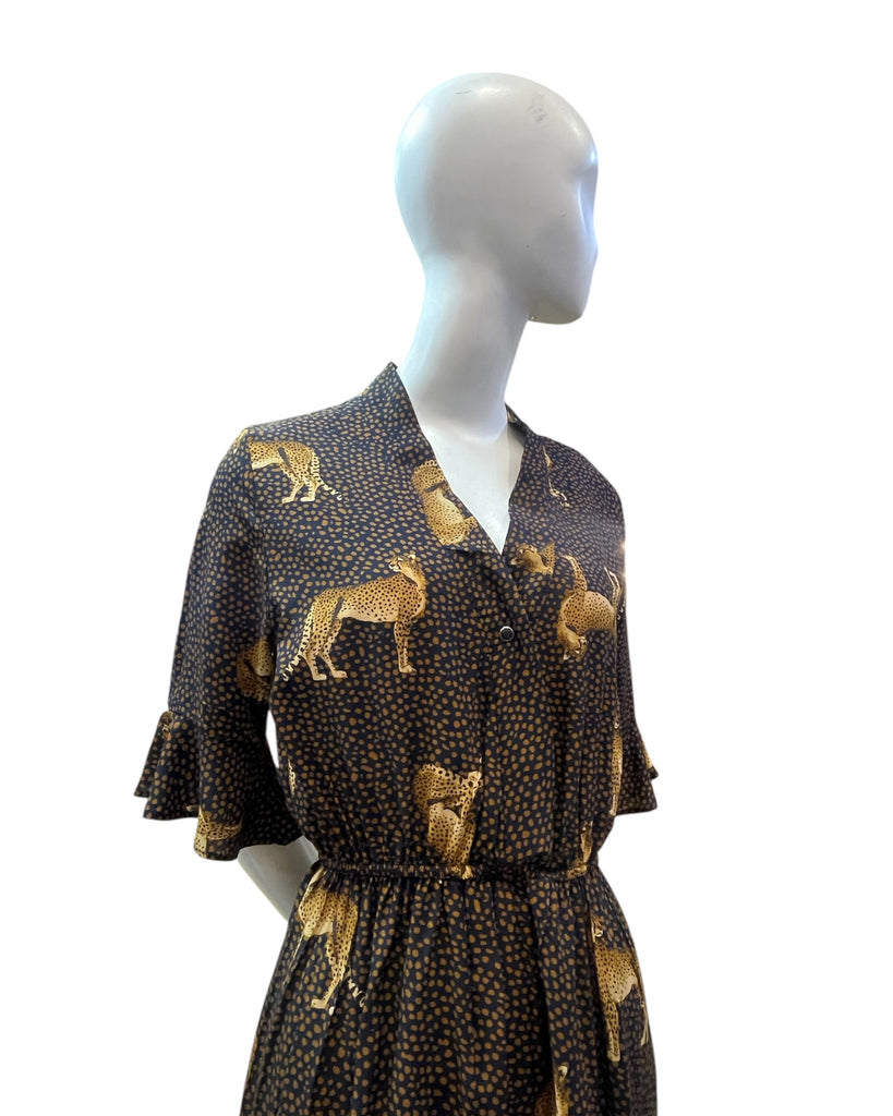 Vestido Cruzita tigre