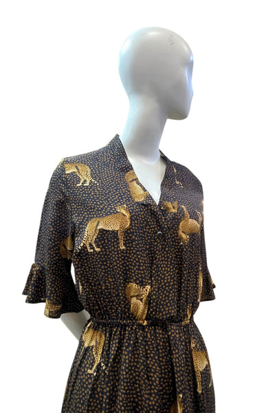 Vestido Cruzita tigre