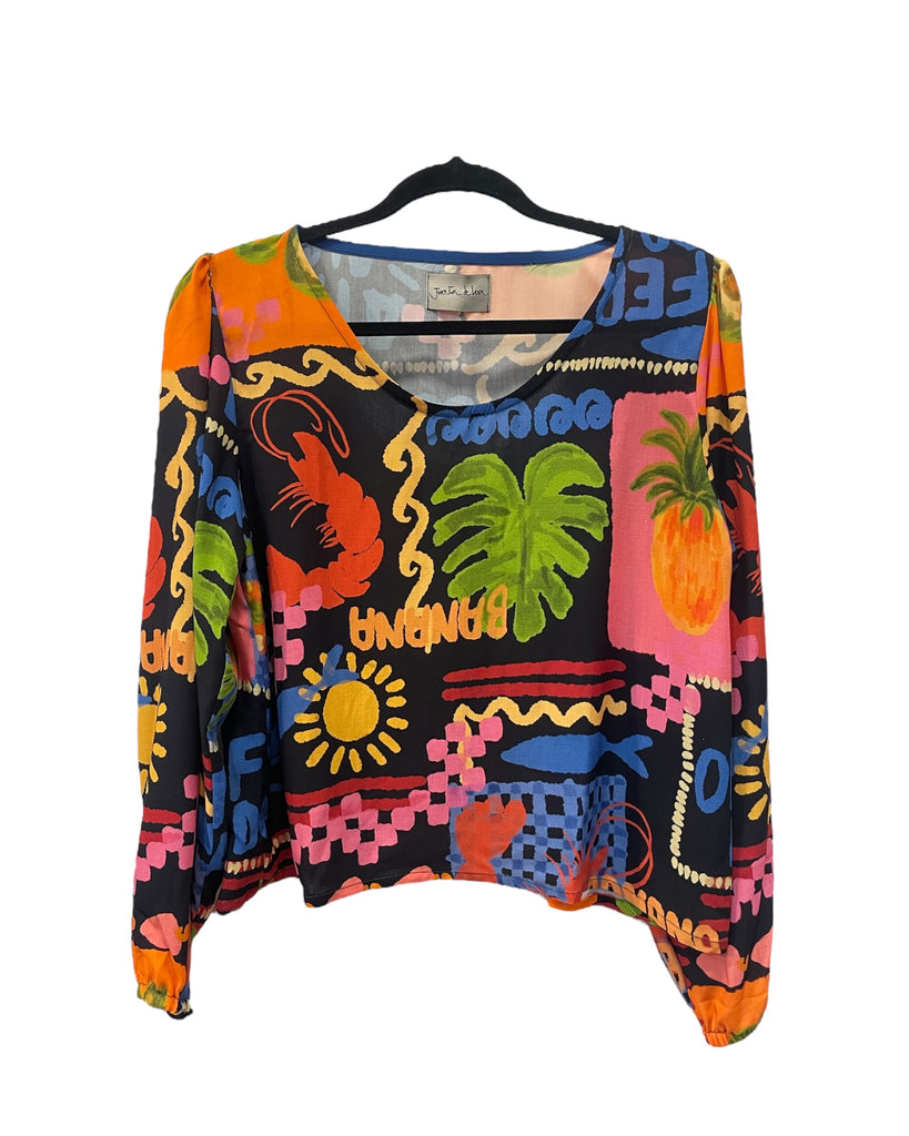 Blusa Mika langosta