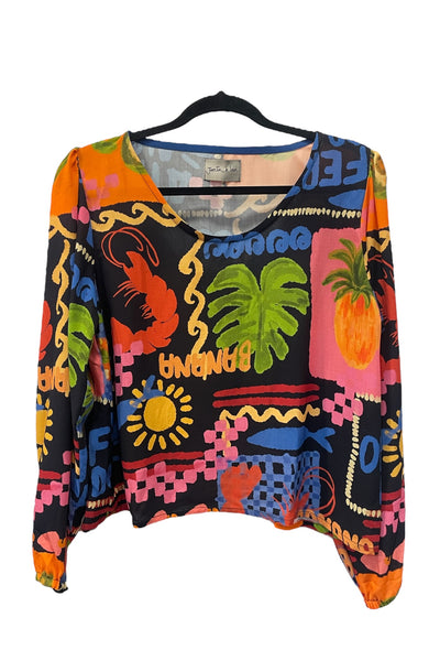 Blusa Mika langosta