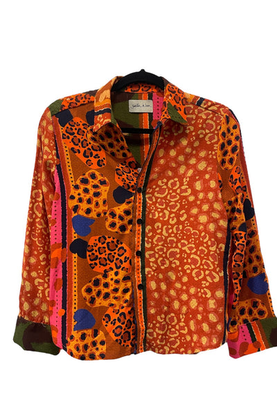 Blusa Olga animal print
