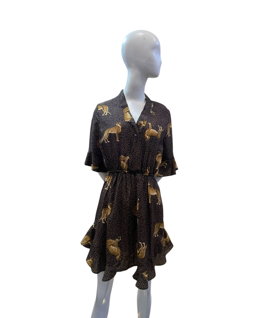 Vestido Cruzita tigre