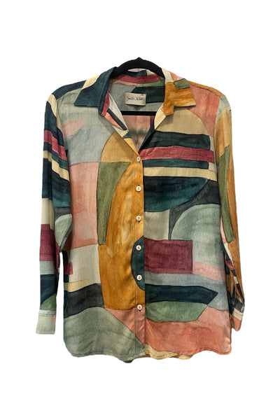 Blusa Teresa acuarela