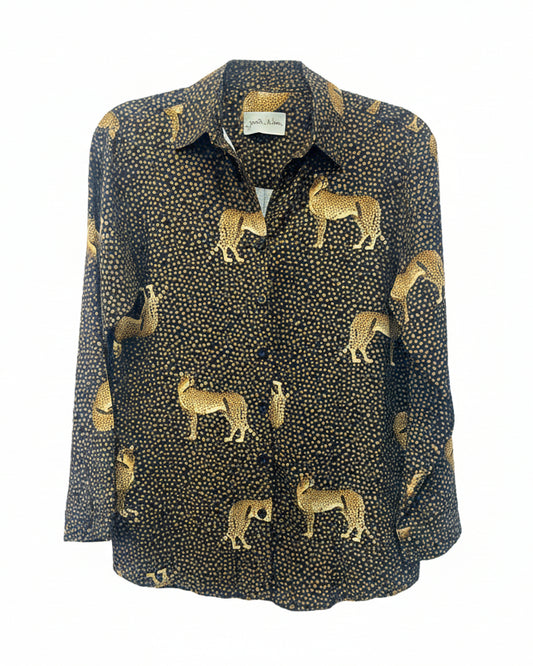 Blusa Teresa Leopardo