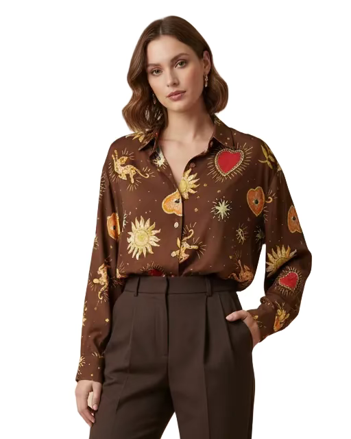 Blusa Vicenta corazón puma