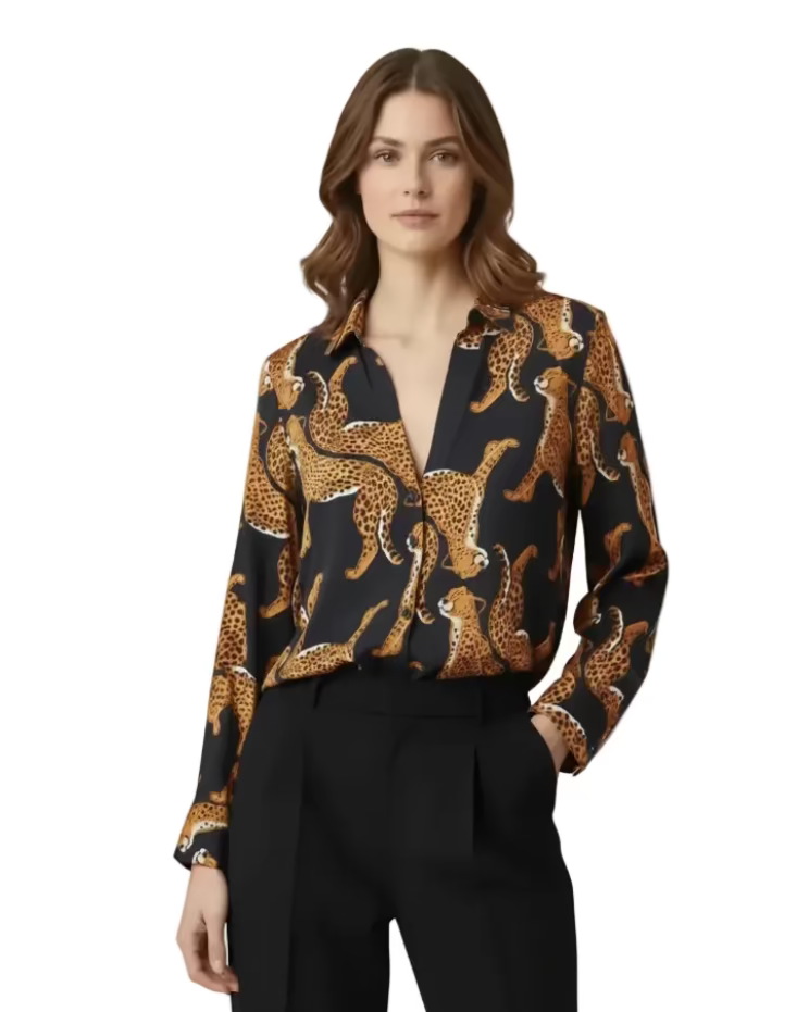 Blusa Olga tigre
