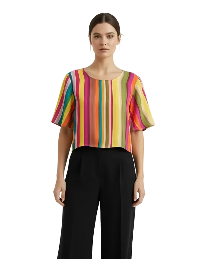Blusa Pilar rayitas