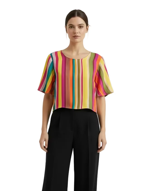 Blusa Pilar rayitas