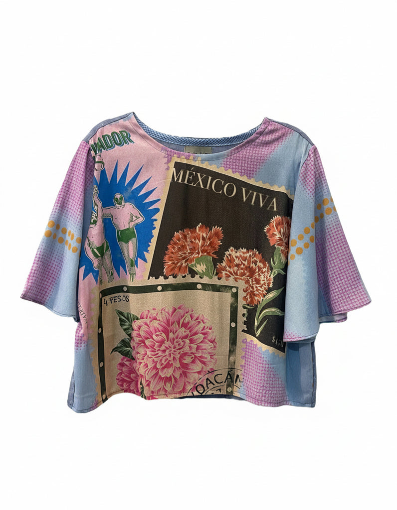 Blusa Pilar viva México