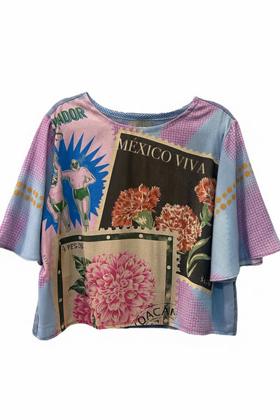 Blusa Pilar viva México