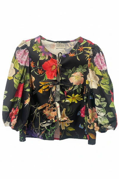 Blusa Rosa flores