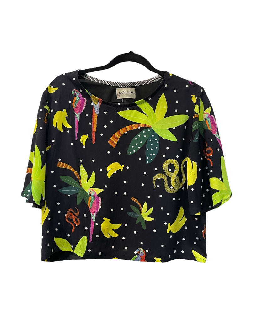 Blusa Pilar puntos tropical