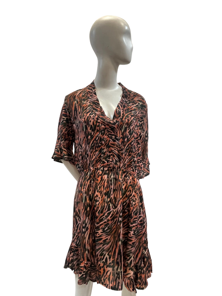 Vestido Cruzita animal print