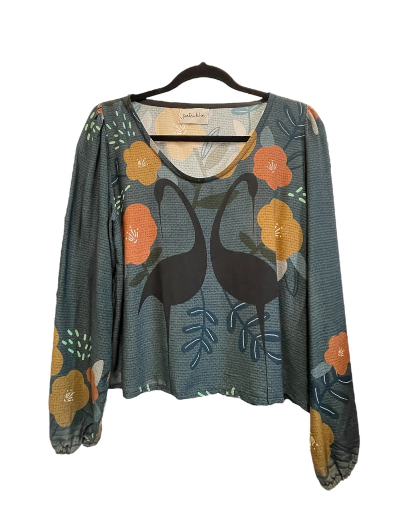 Blusa Mika Garzas