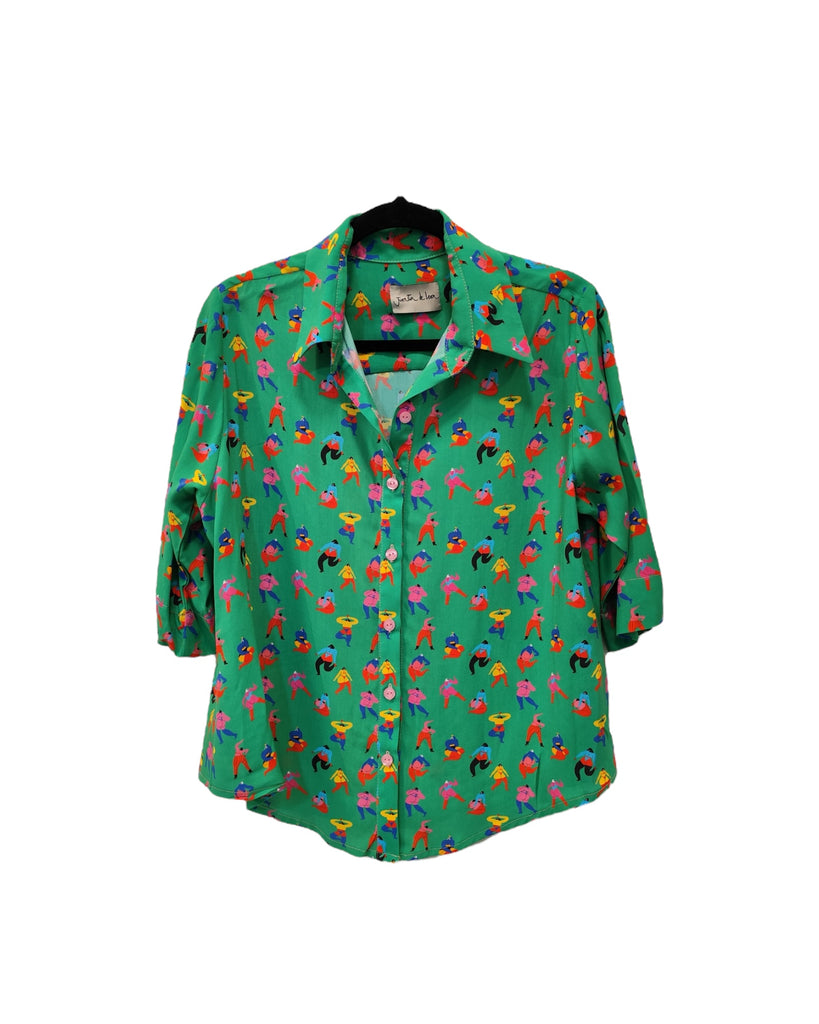 Guayabera Caba verde