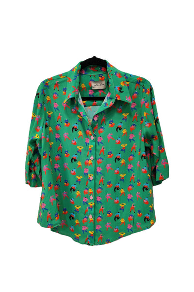 Guayabera Caba verde