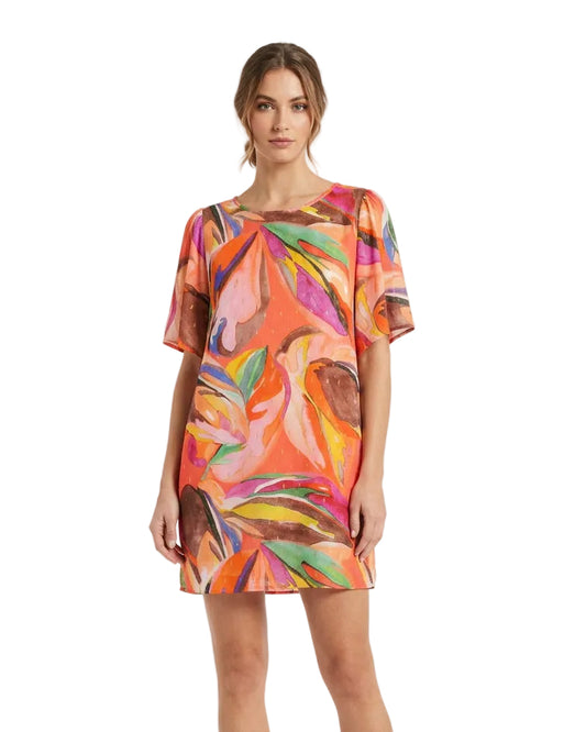 Vestido Diana pincelado