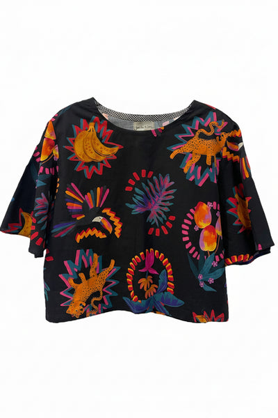 Blusa Pilar tigre banana