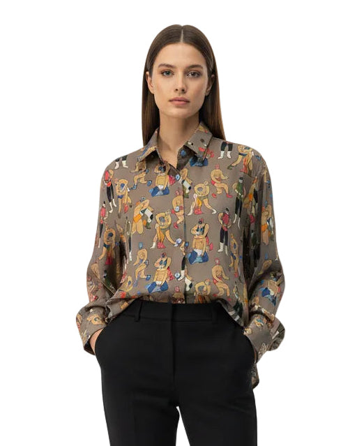 Blusa Vicenta luchadores