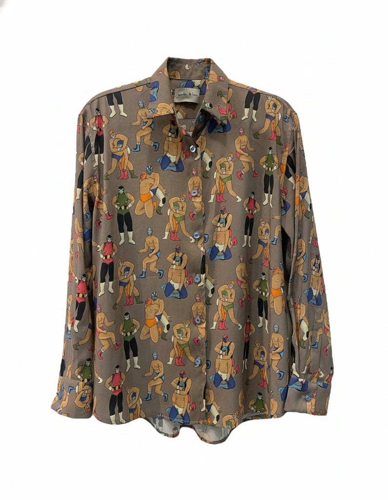 Blusa Vicenta luchadores