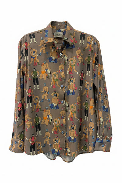 Blusa Vicenta luchadores