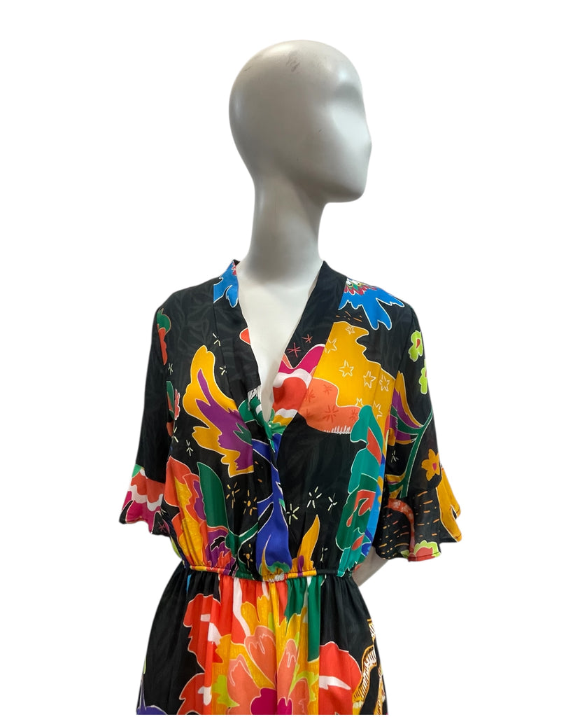 Vestido Cruzita tigre