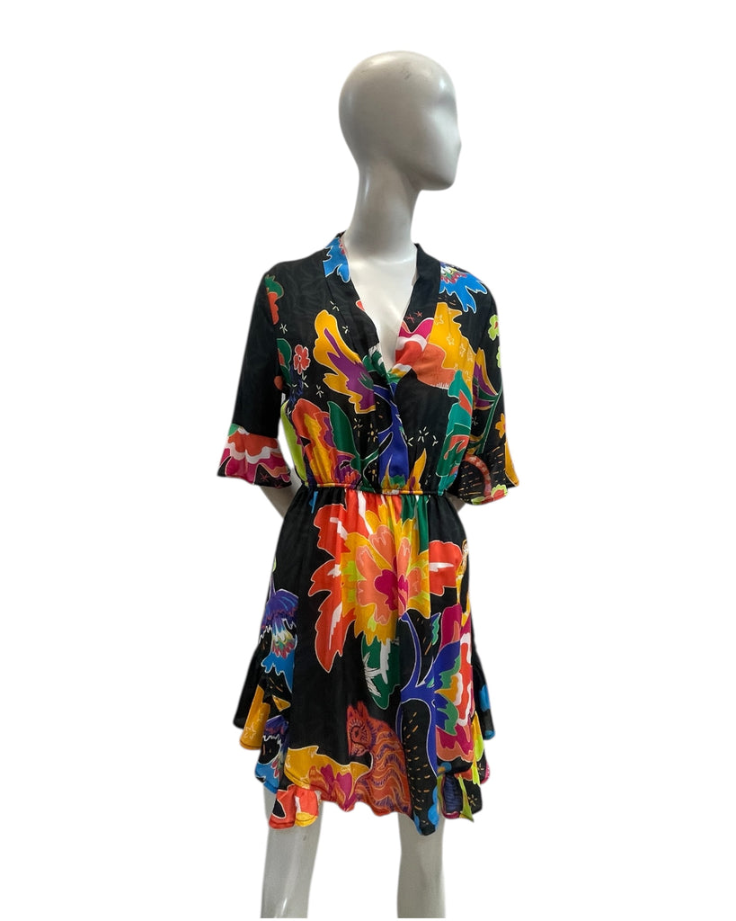 Vestido Cruzita tigre