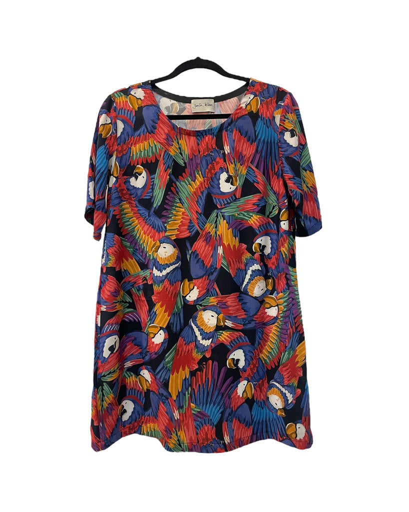 Vestido Juana guacamayos