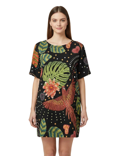 Vestido Juana monstera