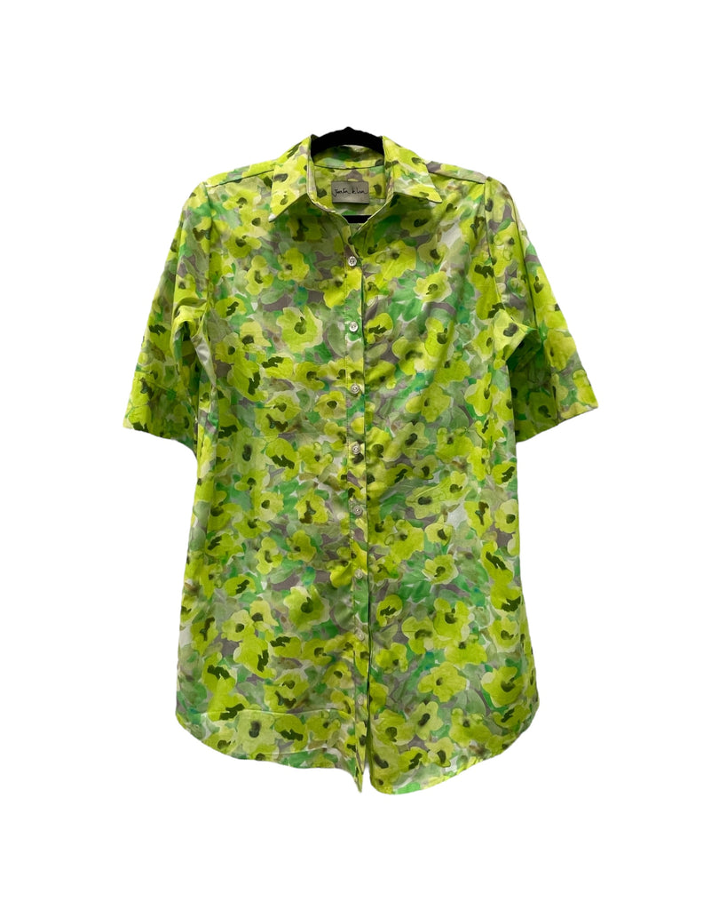 Vestido Caba flores amarillitas