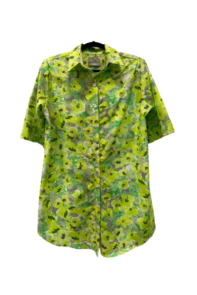 Vestido Caba flores amarillitas