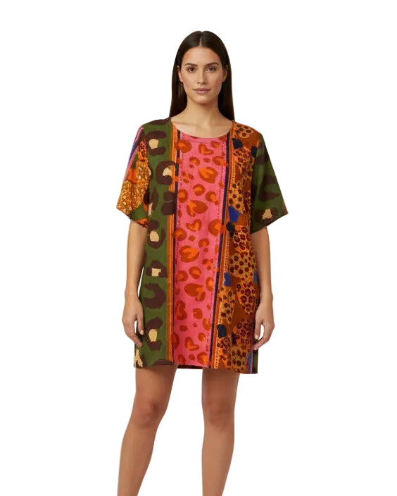 Vestido Juana animal print