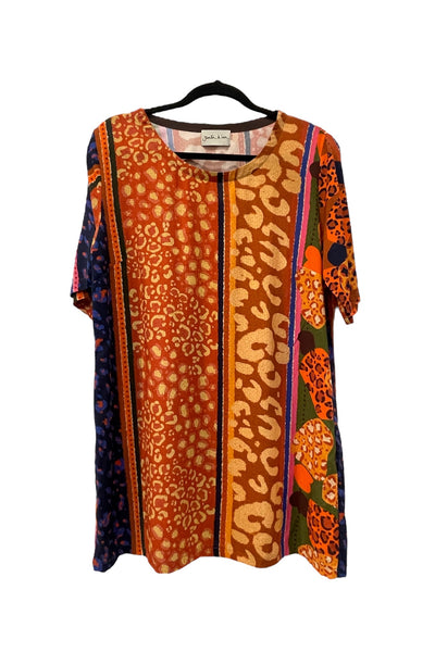 Vestido Juana animal print