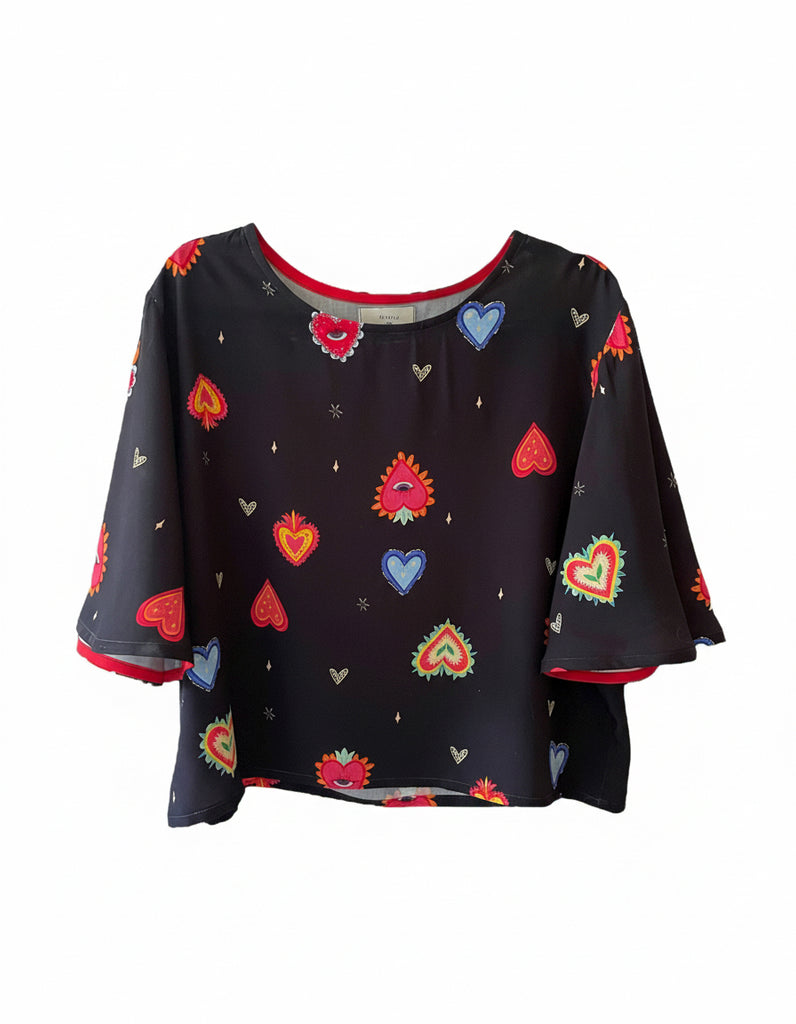 Blusa Pilar corazón