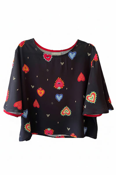 Blusa Pilar corazón
