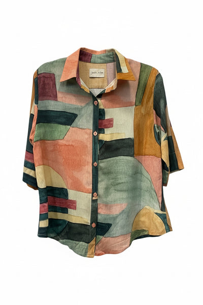 Guayabera Caba acuarela