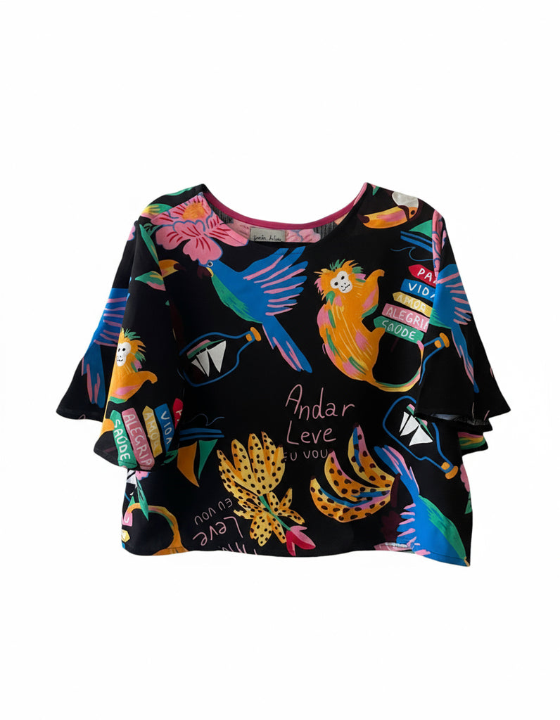 Blusa Pilar monkey