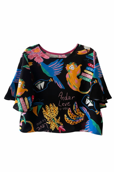 Blusa Pilar monkey