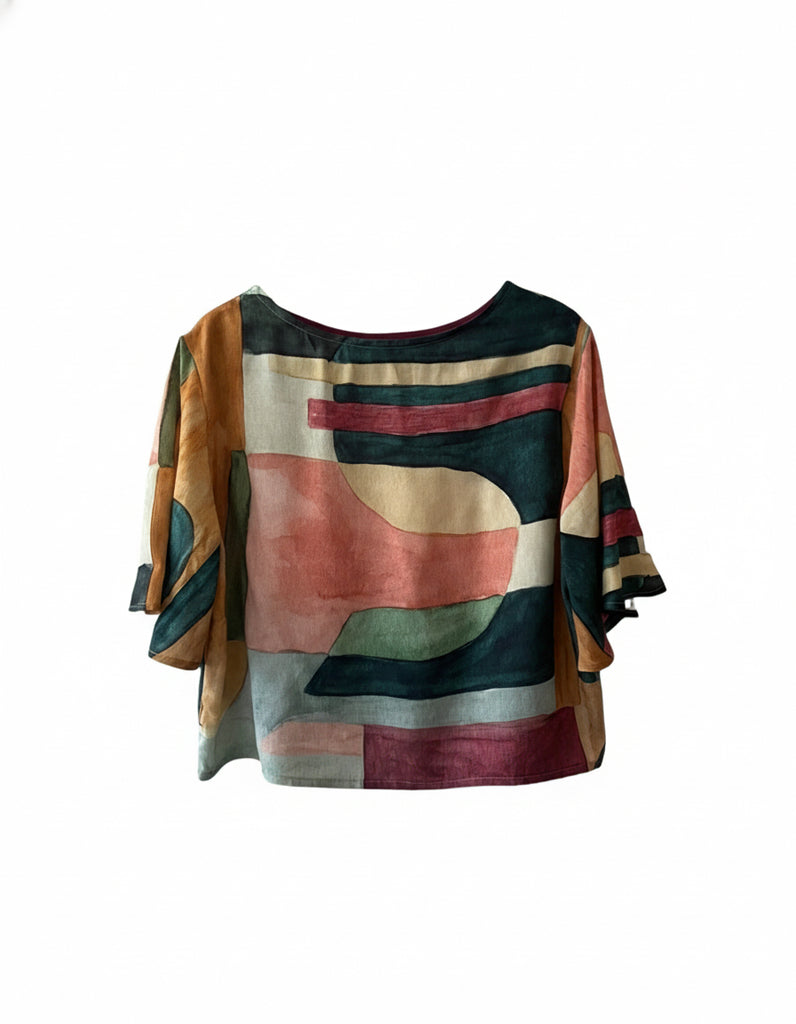 Blusa Pilar acuarela