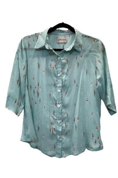 Blusa Guayabera Nadadoras