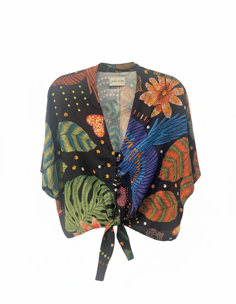 Guayabera Mila monstera