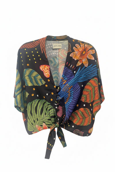 Guayabera Mila monstera