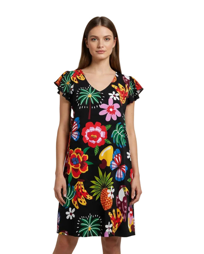 Vestido Elena tropical